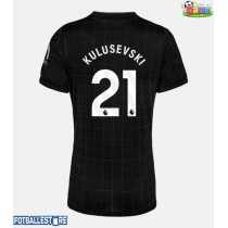 Tottenham Hotspur Dejan Kulusevski #21 Bortedrakt Dame 2025-26 Kortermet